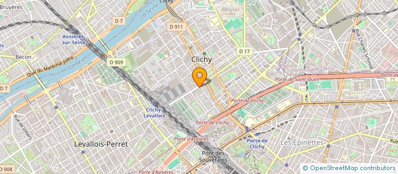 localisation de l'entreprise 2C CONSEIL à CLICHY