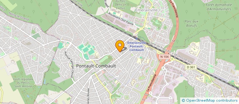 localisation de l'entreprise 2C CONSEIL à NOISY-LE-GRAND
