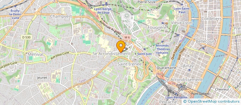 localisation de l'entreprise 2C CONSULTANT à LYON