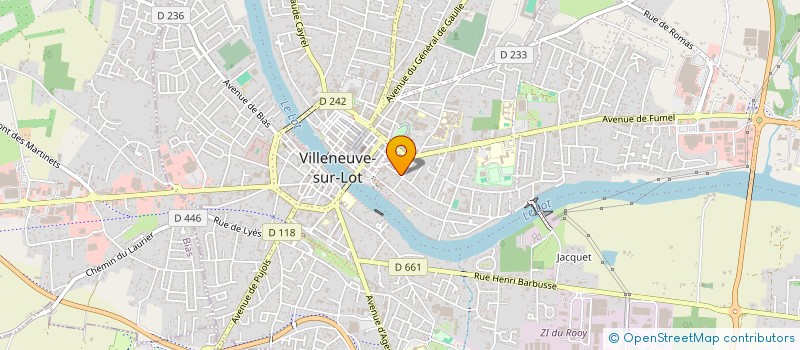 localisation de l'entreprise 2C CONSULTING  VILLENEUVE-SUR-LOT