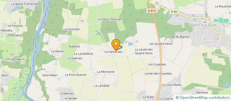 localisation de l'entreprise 2C DIAG à BAINS-SUR-OUST