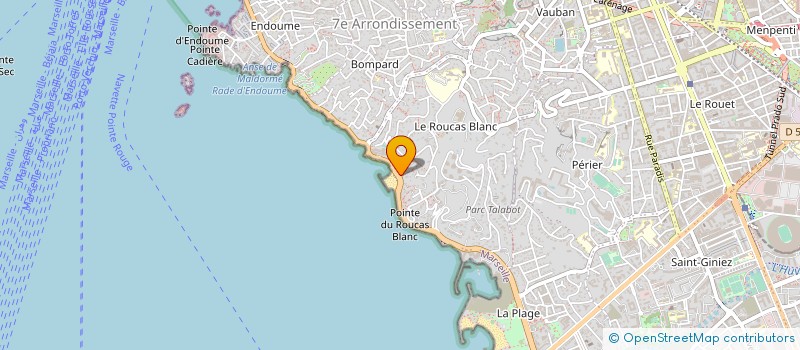 localisation de l'entreprise 2C.E.G.2P à MARSEILLE