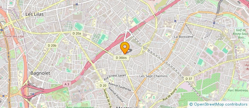 localisation de l'entreprise 2C EXPERTISE à ROMAINVILLE