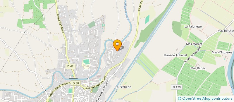 localisation de l'entreprise 2C&F  SAINT-GILLES