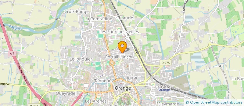 localisation de l'entreprise 2C FINANCE  ORANGE