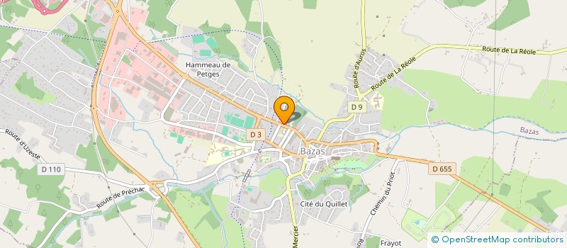 localisation de l'entreprise 2C FINANCEMENTS  LANDIRAS