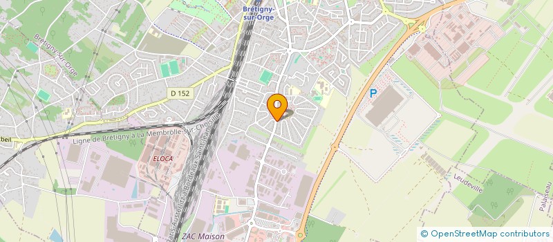 localisation de l'entreprise 2C FORMATION à BRETIGNY-SUR-ORGE