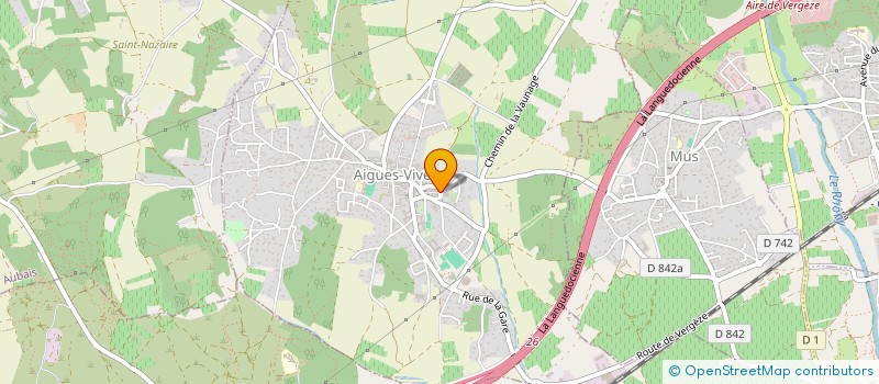 localisation de l'entreprise 2C IMMO à AIGUES-VIVES