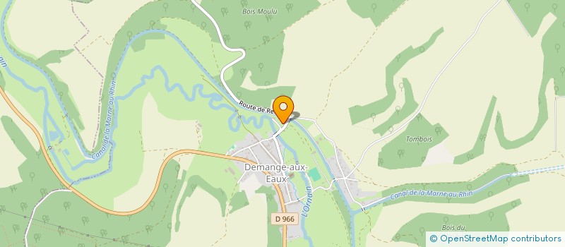 localisation de l'entreprise 2C IMMO à DEMANGE-BAUDIGNECOURT