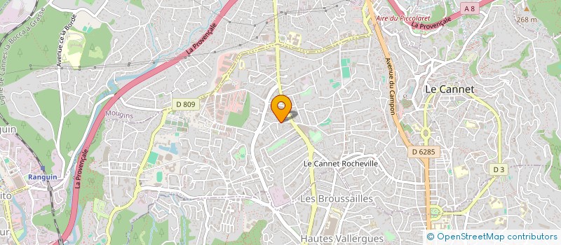 localisation de l'entreprise 2C IMMO à LE CANNET