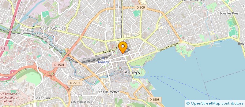 localisation de l'entreprise 2C IMMO à ANNECY