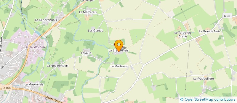 localisation de l'entreprise 2C IMMOBILIER  BLAIN