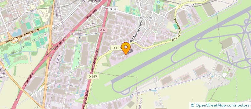 localisation de l'entreprise 2C INVEST  WISSOUS