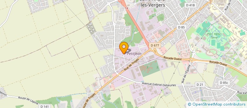 localisation de l'entreprise 2C INVESTISSEMENT  SAINT-ANDRE-LES-VERGERS