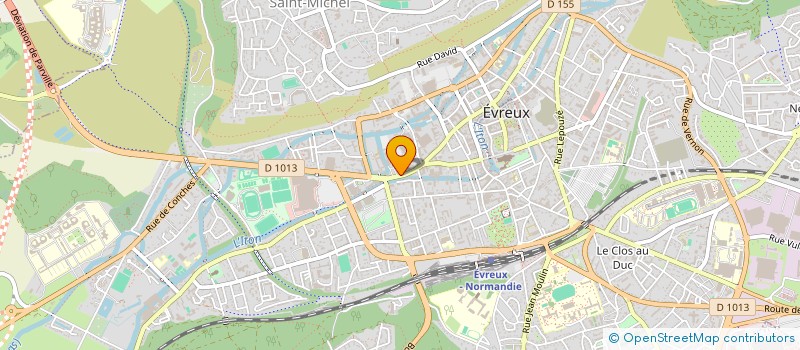 localisation de l'entreprise 2C JD ARCHITECTE CONTRACTANT GENERAL SARL  EVREUX