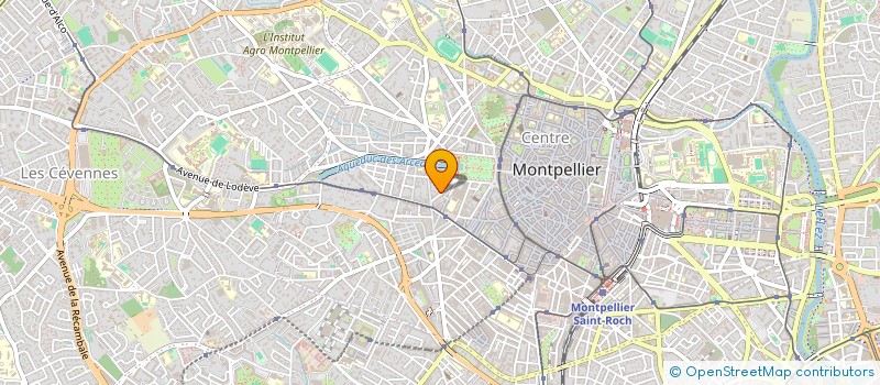 localisation de l'entreprise 2C MA à MONTPELLIER