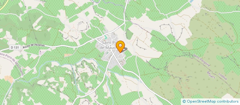 localisation de l'entreprise 2C PATRIMOINE  SAINT-PONS-DE-MAUCHIENS