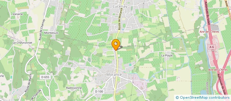 localisation de l'entreprise 2C PLOMBERIE  MORANCE