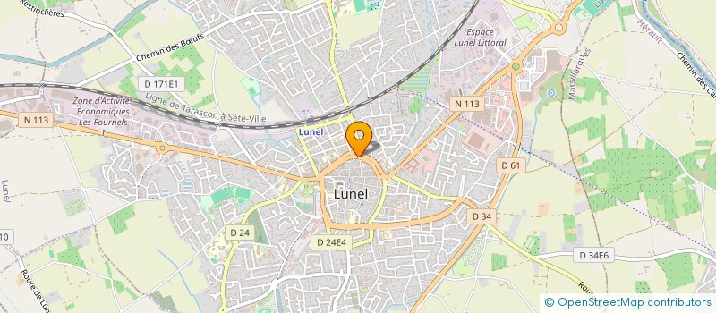 localisation de l'entreprise 2C SALON à LUNEL