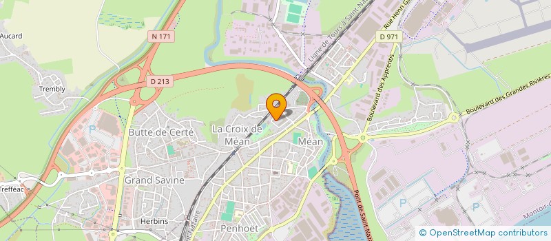 localisation de l'entreprise 2C SERVICES à SAINT-NAZAIRE