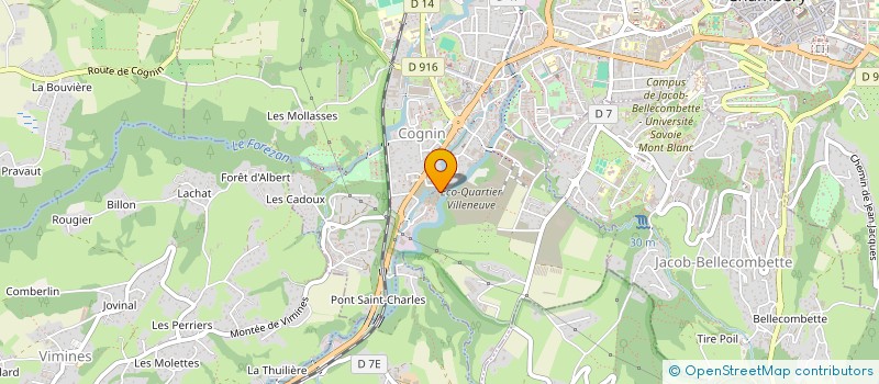 localisation de l'entreprise 2C SOLUOP à COGNIN