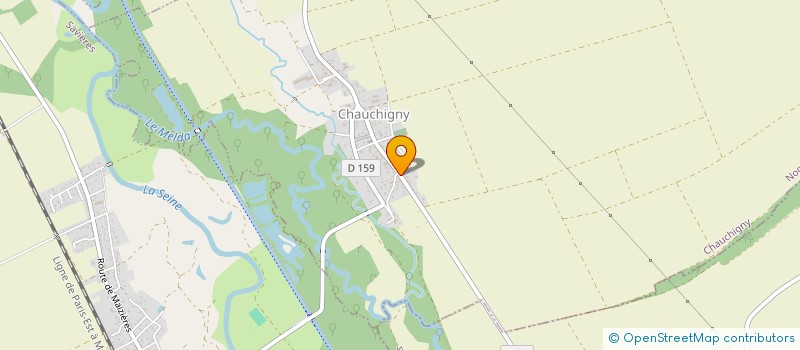 localisation de l'entreprise 2C1E  CHAUCHIGNY