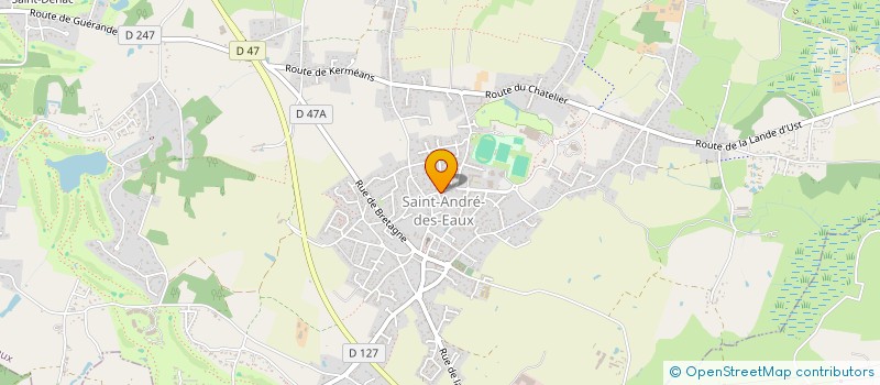 localisation de l'entreprise 2C2A  SAINT-ANDRE-DES-EAUX