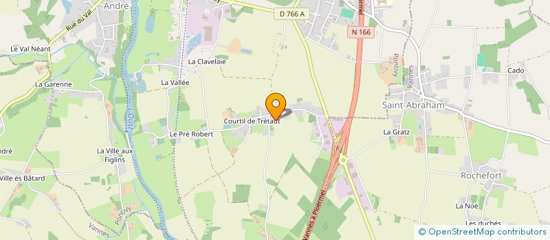 localisation de l'entreprise 2C2D  VAL D'OUST