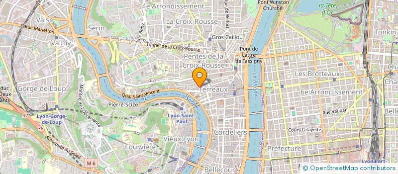 localisation de l'entreprise 2C2E à LYON 1ER