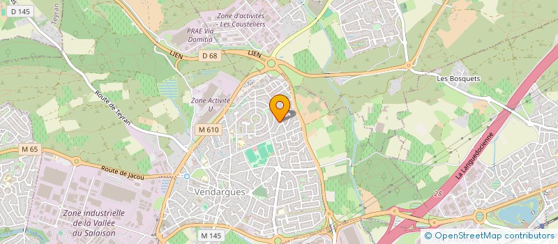 localisation de l'entreprise 2C2G à VENDARGUES