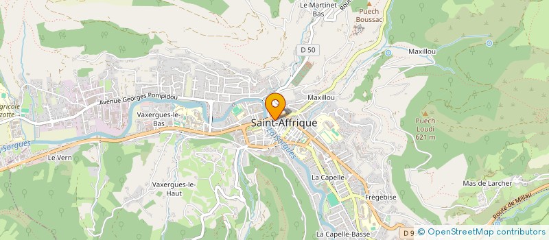 localisation de l'entreprise 2C2G DURAND ENERGIE  MONTLAUR