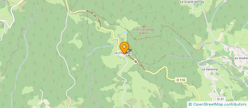 localisation de l'entreprise 2C2I BAT  SAINTE-PAULE