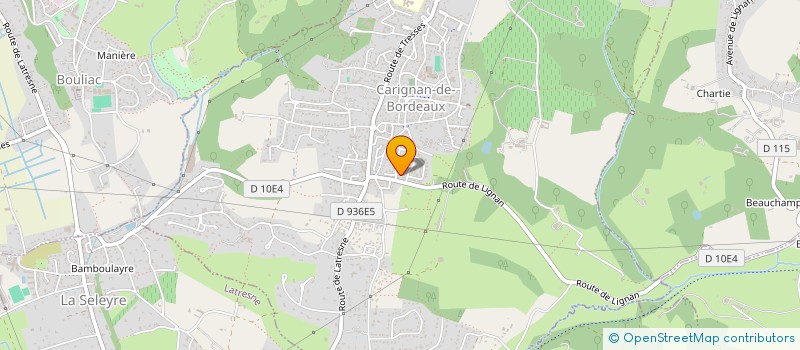 localisation de l'entreprise 2C2J  CARIGNAN-DE-BORDEAUX
