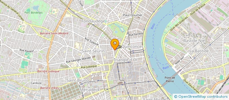 localisation de l'entreprise 2C2J FAMILY  BORDEAUX