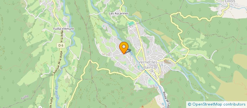 localisation de l'entreprise 2C2L à VERNET-LES-BAINS