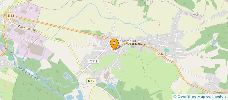 localisation de l'entreprise 2C2L  JEANMENIL