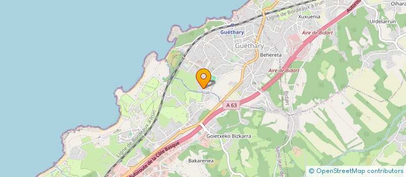 localisation de l'entreprise 2C2L  GUETHARY