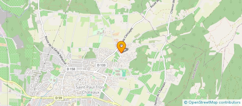 localisation de l'entreprise 2C2L  SAINT-PAUL-TROIS-CHATEAUX