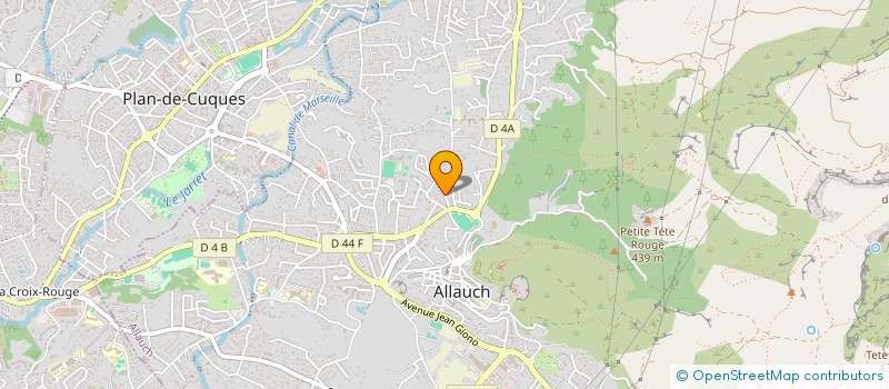 localisation de l'entreprise 2C2L IMMO  ALLAUCH