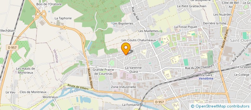 localisation de l'entreprise 2C2O  VENDOME