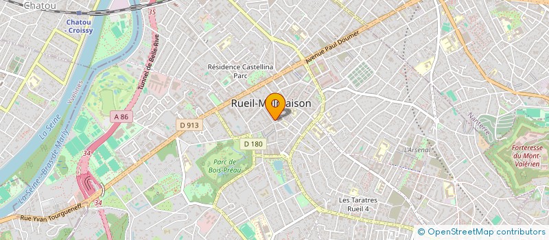 localisation de l'entreprise 2C2O & CO à RUEIL-MALMAISON