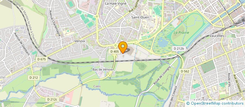 localisation de l'entreprise 2C4S à CAEN