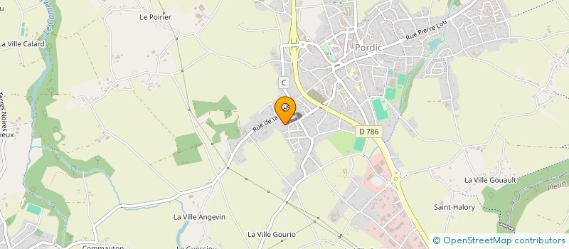 localisation de l'entreprise 2CAL  PORDIC