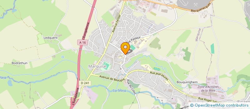 localisation de l'entreprise 2CAPSKINE  MARQUISE