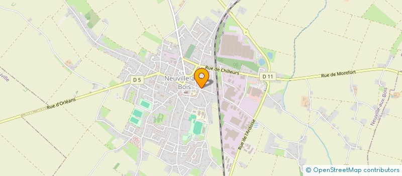 localisation de l'entreprise 2CBDF  NEUVILLE-AUX-BOIS