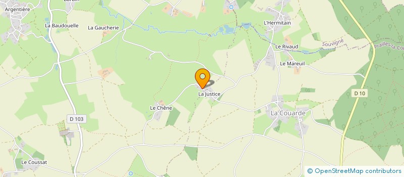 localisation de l'entreprise 2CCONSULT'IN  PRAILLES-LA COUARDE