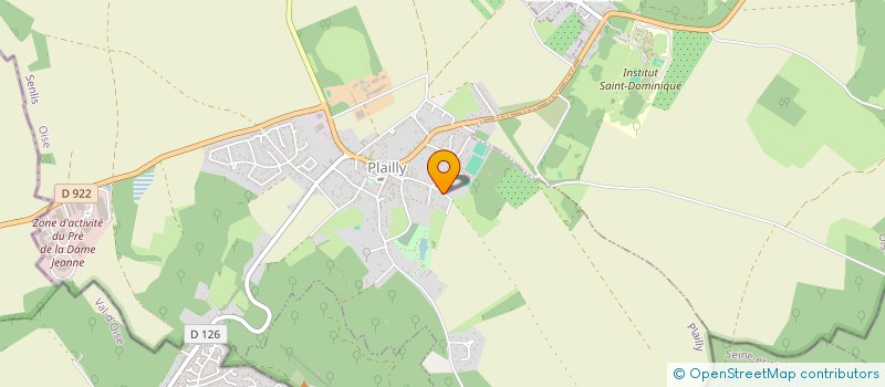 localisation de l'entreprise 2CDM  PLAILLY