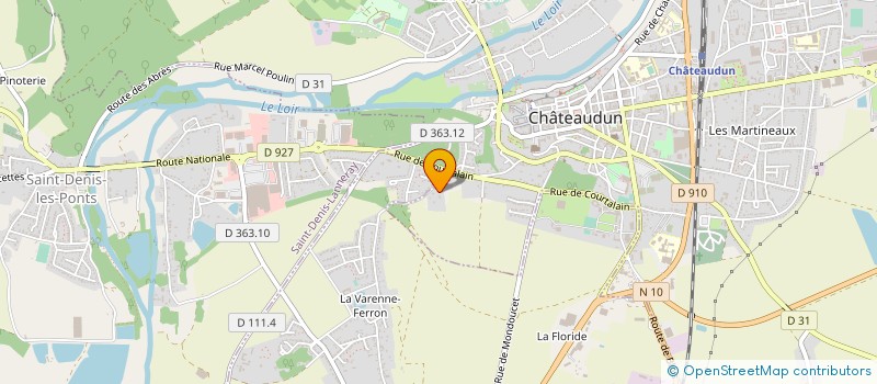 localisation de l'entreprise 2CE IMMO à SAINT-DENIS-LANNERAY