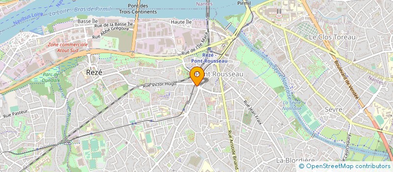 localisation de l'entreprise 2CED à NANTES