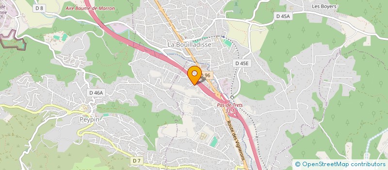 localisation de l'entreprise 2CENERGIES  LA DESTROUSSE